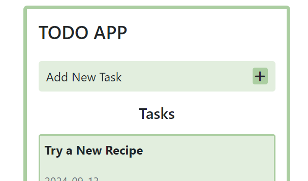 Todo app project